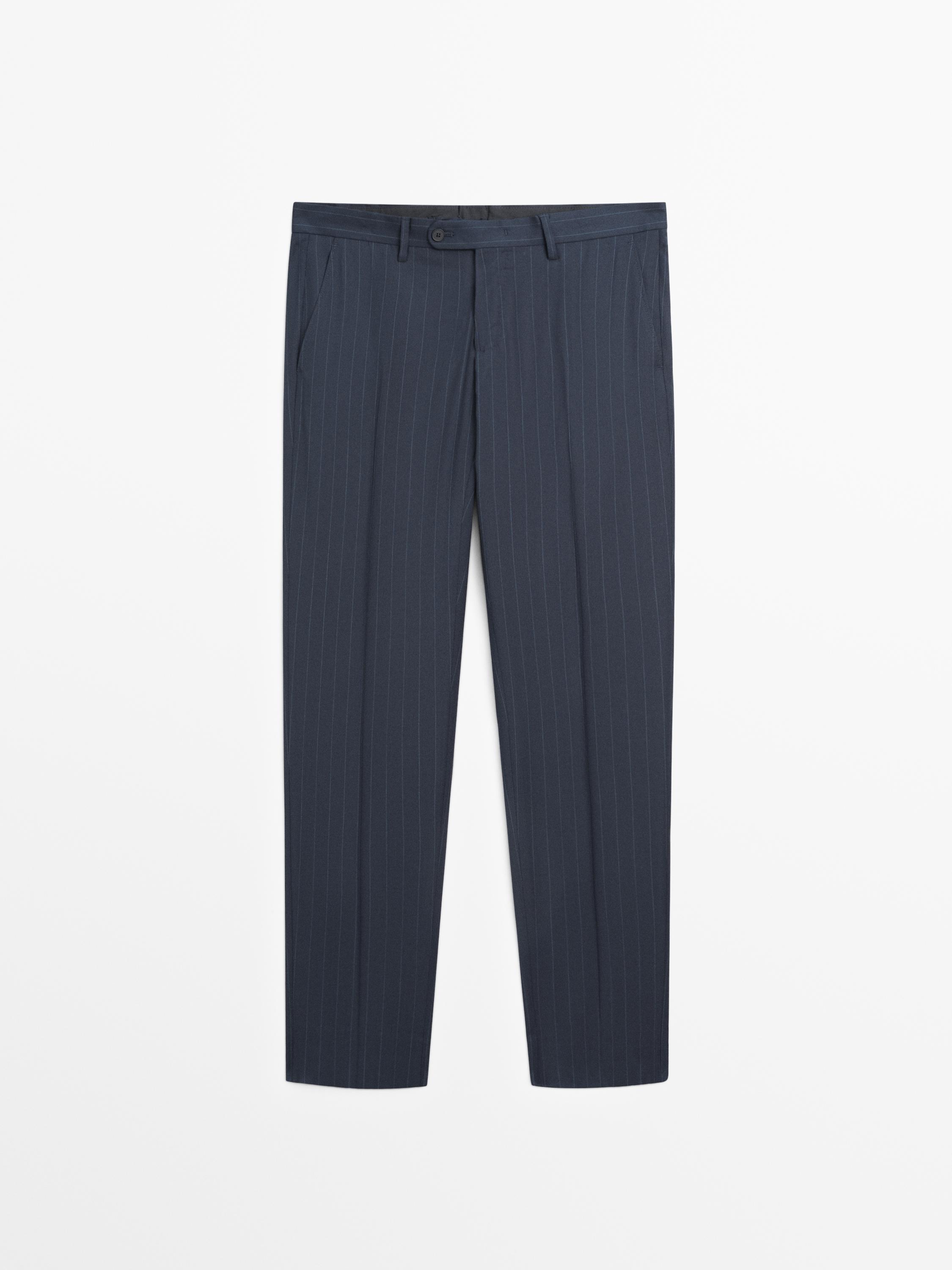 Pantalon de costume à rayures tennis