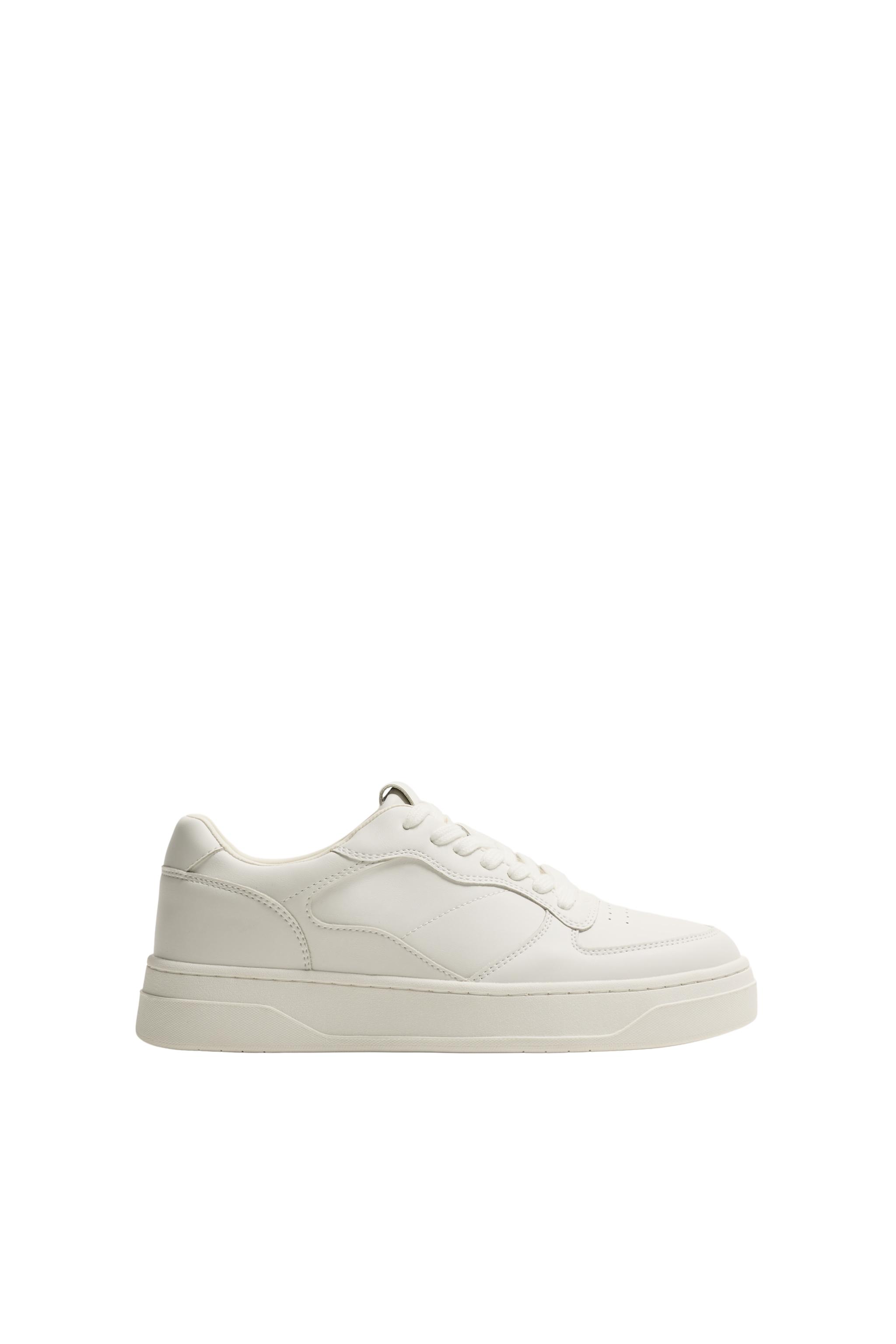 レトロスタイルスニーカー - ホワイト | ZARA Japan / 日本