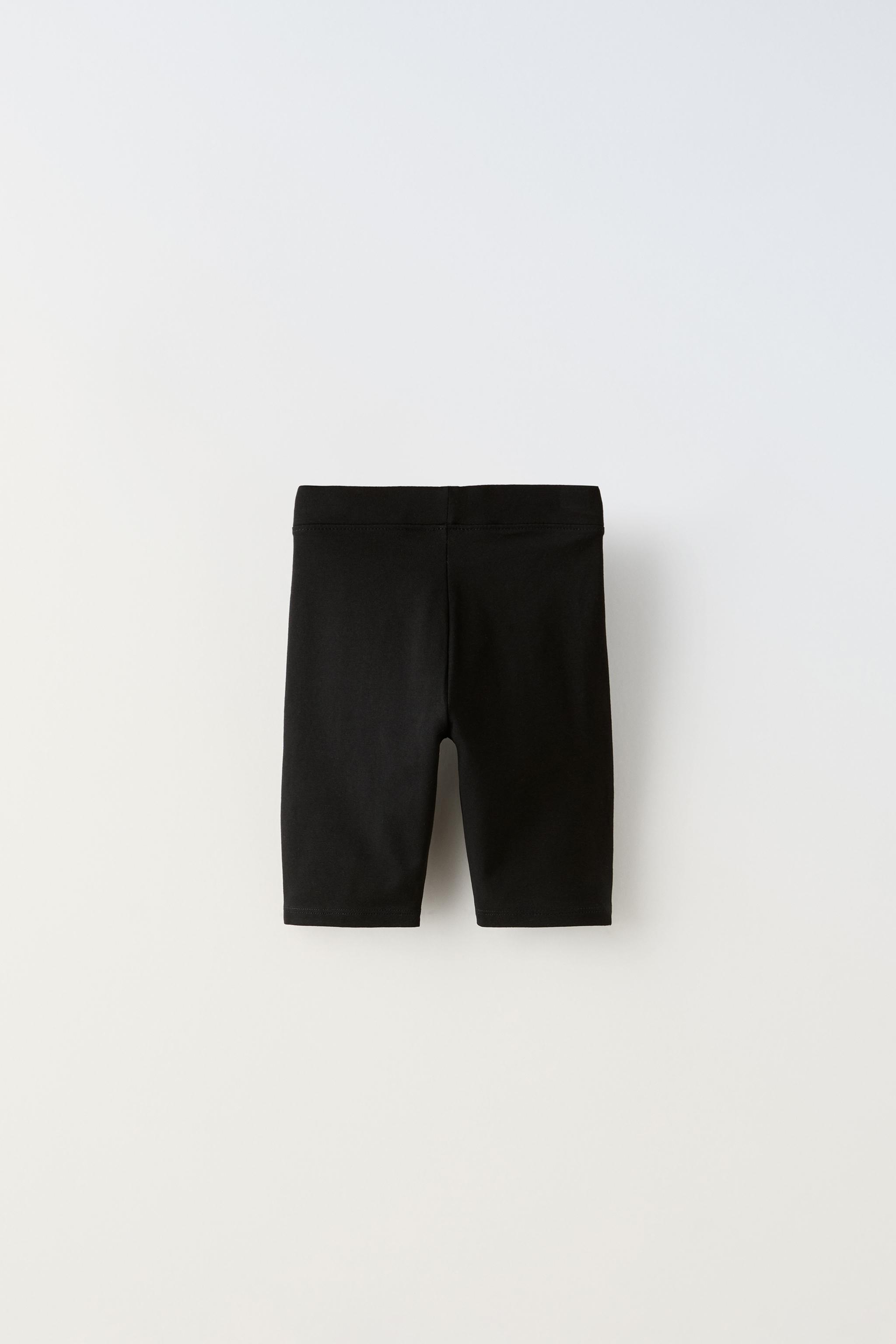 Cyclist shorts zara on sale