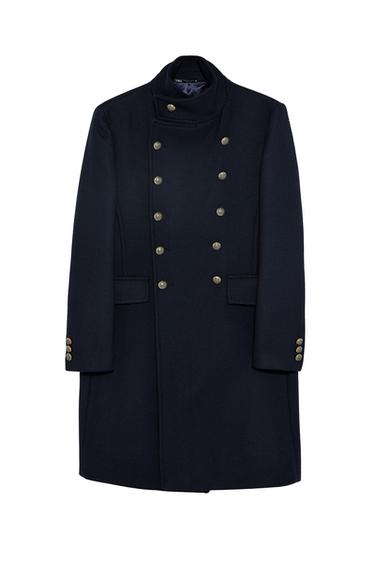 DOUBLE-BREASTED COAT