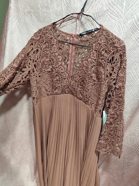 CONTRAST LACE DRESS SECOND HAND