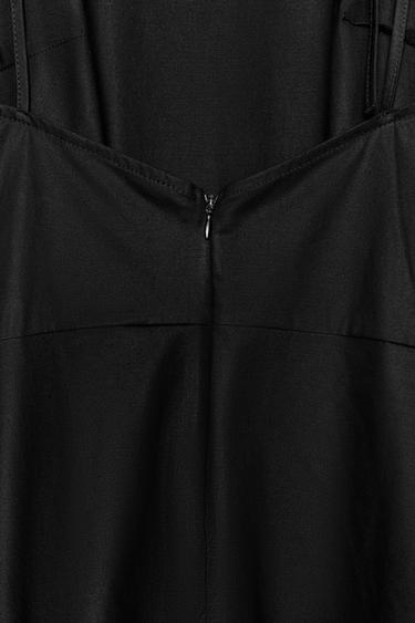 TRENCH COAT MIDI DRESS - Black by Zara - Image 6