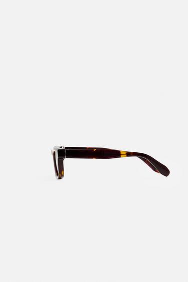 RECTANGULAR SUNGLASSES - Tortoiseshell by Zara - Image 2