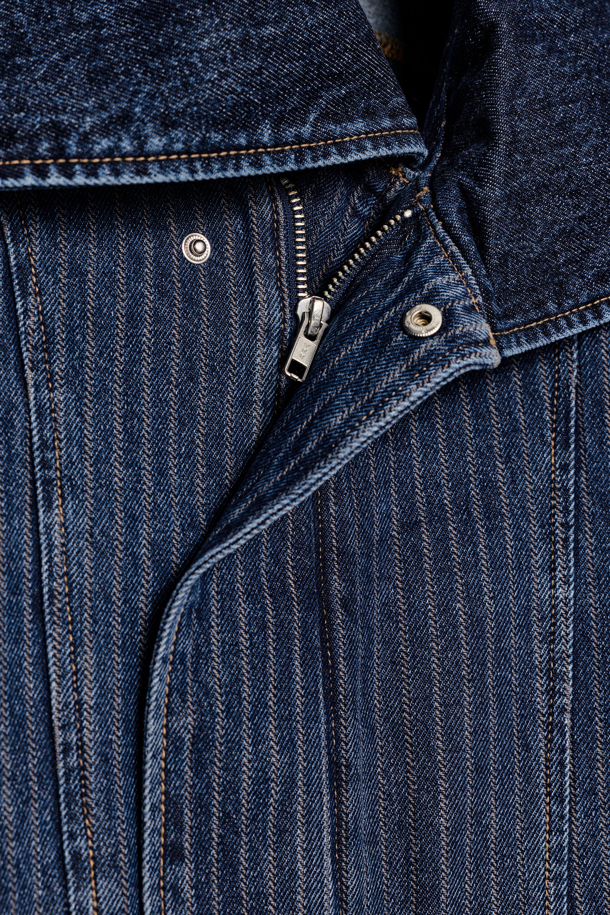 Z1975 STRIPED DENIM JACKET