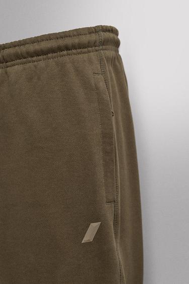 REGULAR FIT JOGGERS - Green by Zara - Image 3