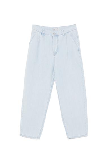 DENIM PANTS WITH DARTS