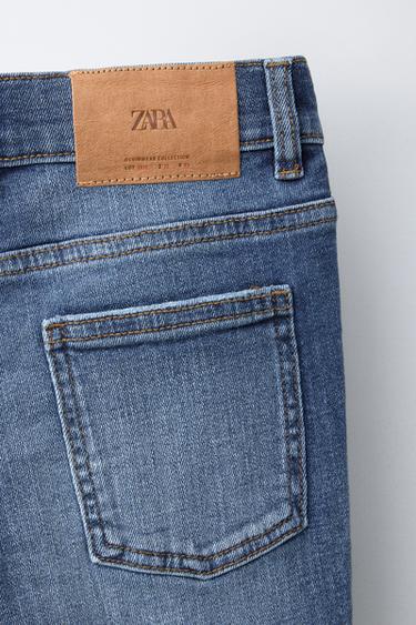 SKINNY FIT JEANS - Mid-blue by Zara