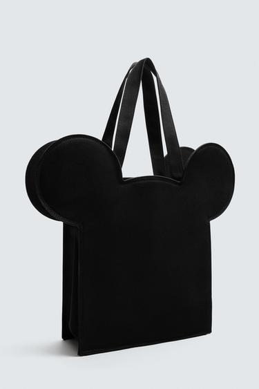 SAC SHOPPER EN TISSU HARRY LAMBERT FOR ZARA X DISNEY - Noir de Zara - Image 1