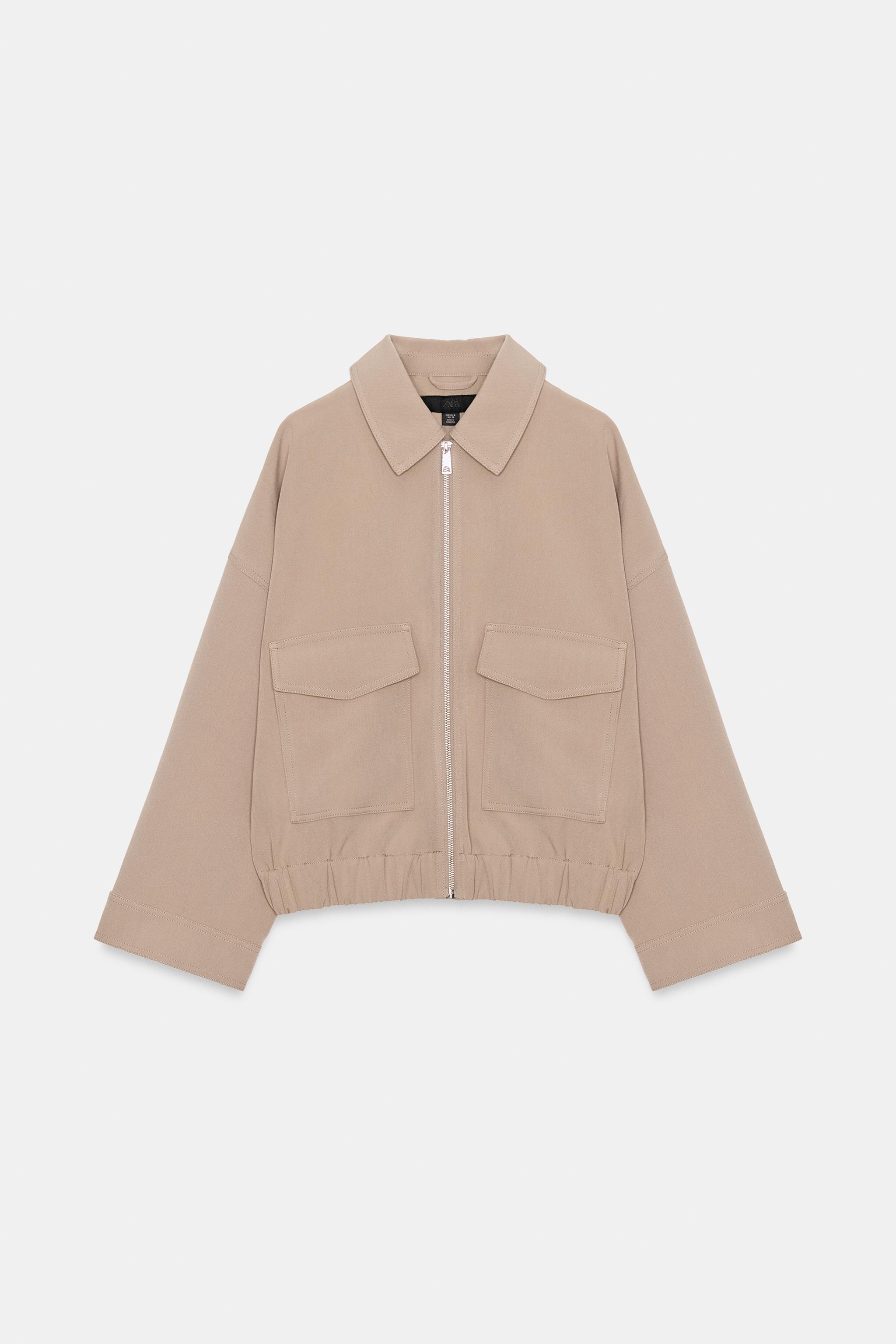 BLOUSON À BAS ÉLASTIQUE