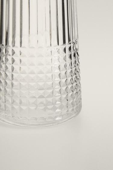 BOUTEILLE VERRE RELIEF - Transparent de Zara - Image 2