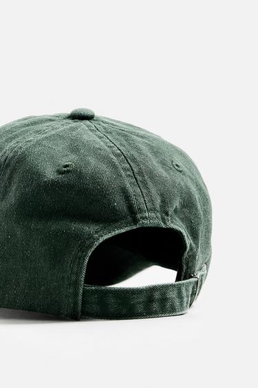 WASHED CAP - Green by Zara - Image 3