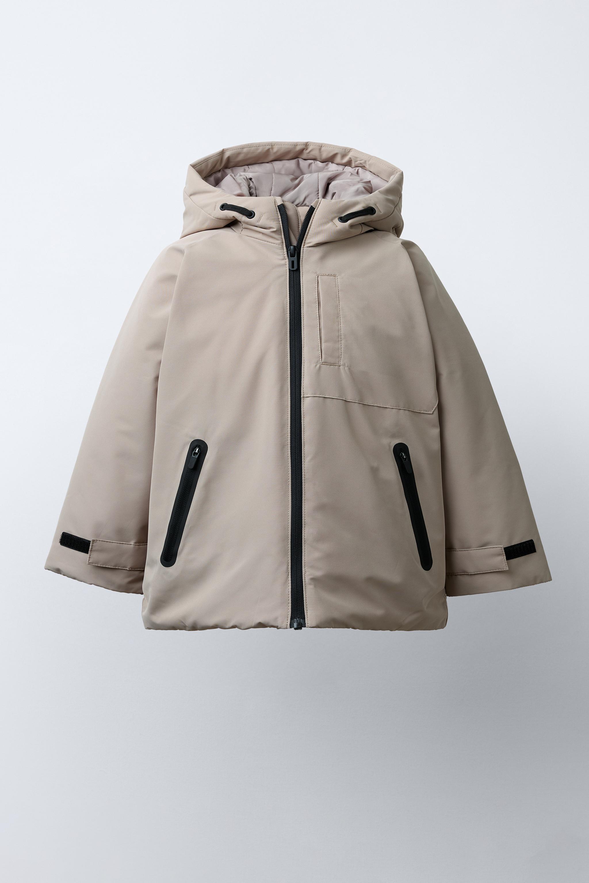 LIGHTWEIGHT WATER REPELLENT PARKA - Stone | ZARA United States
