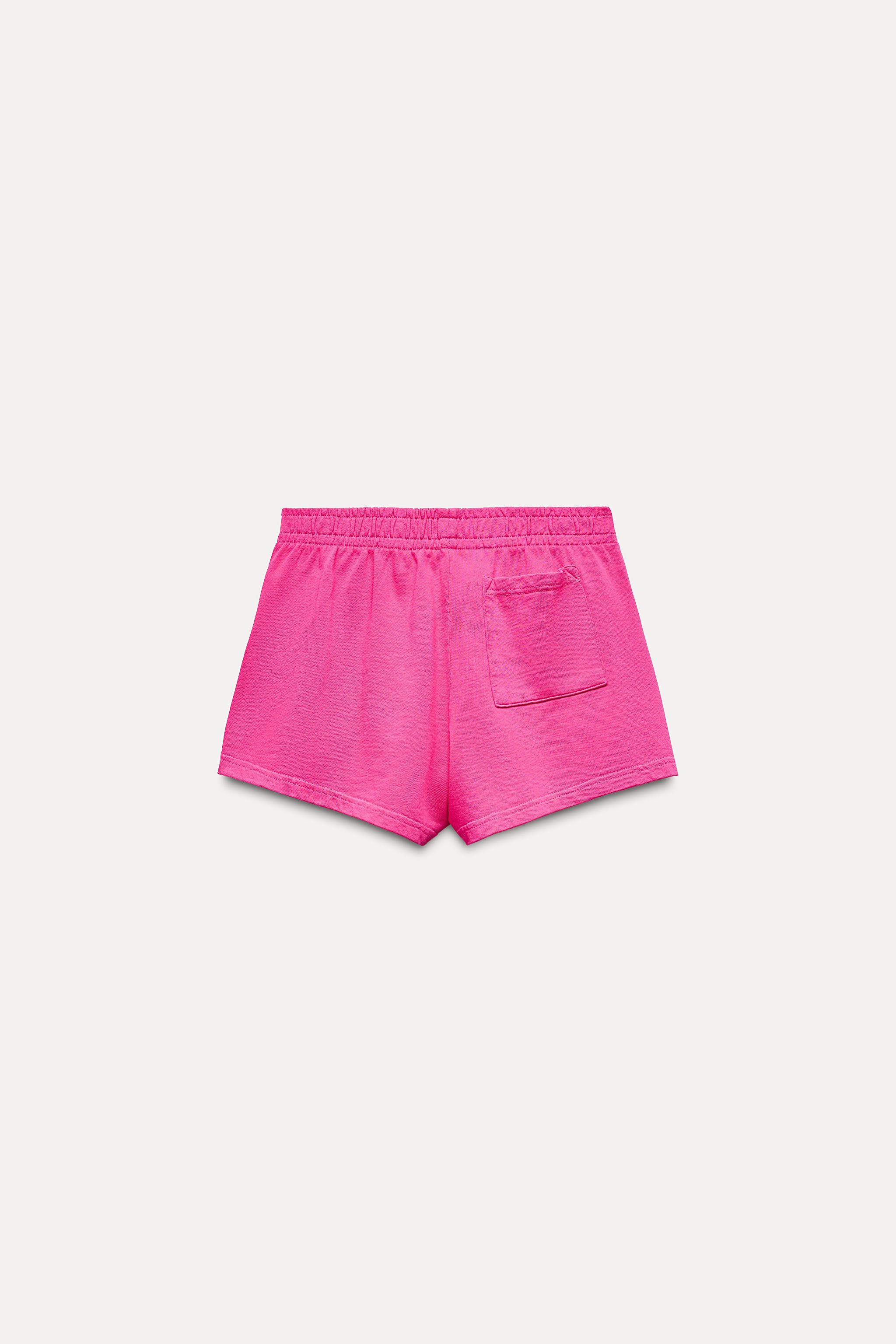 Pink Shorts Woman ZARA United Kingdom