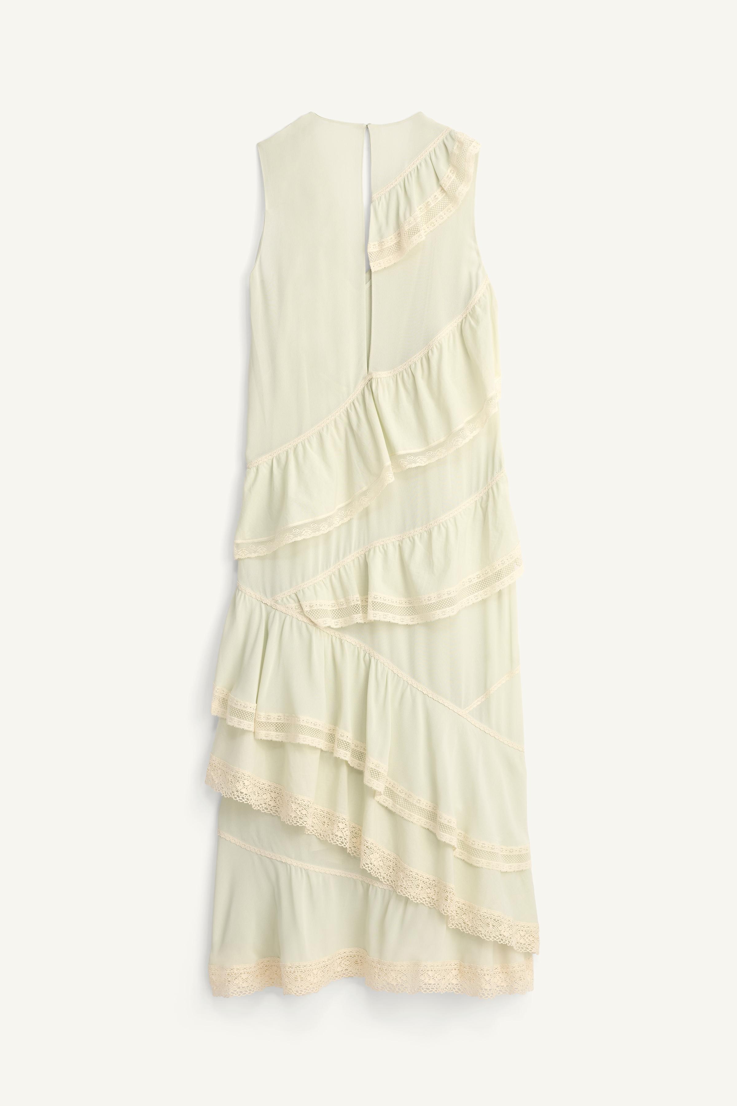 LIMITED EDITION LACE RUFFLE DRESS