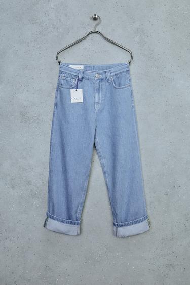STORIESZ - JEANS RELAXED - Azul de Zara - Imagen 0