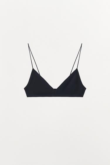SUJETADOR SEAMLESS TIRANTES - Marino de Zara