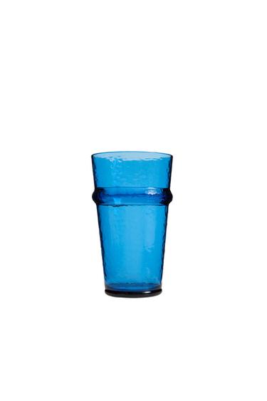 ACRYLIC SOFT DRINK TUMBLER - Blue by Zara