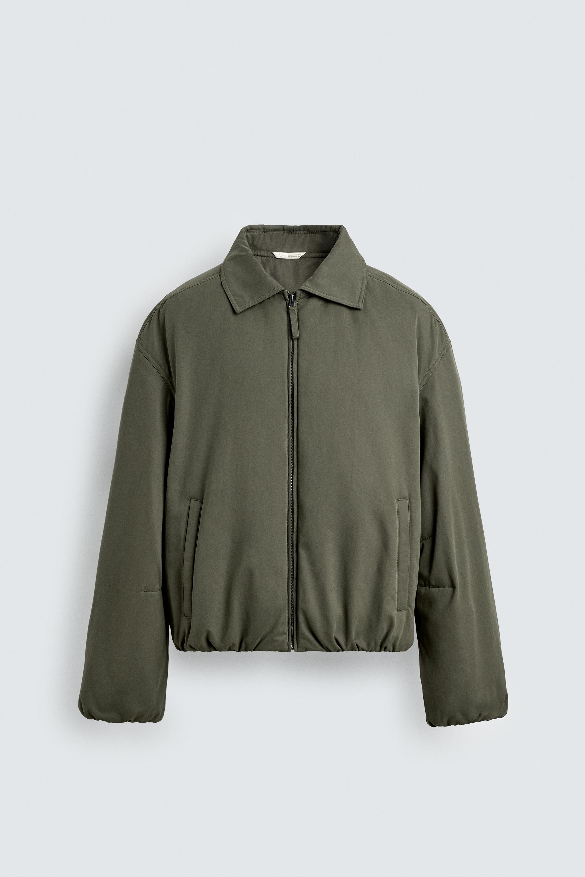 BOXY FIT TEXTURED JACKET