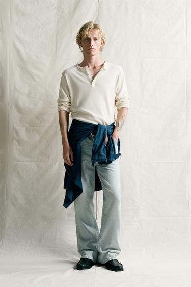 BOOT-CUT FIT JEANS - Light blue by Zara - Image 0