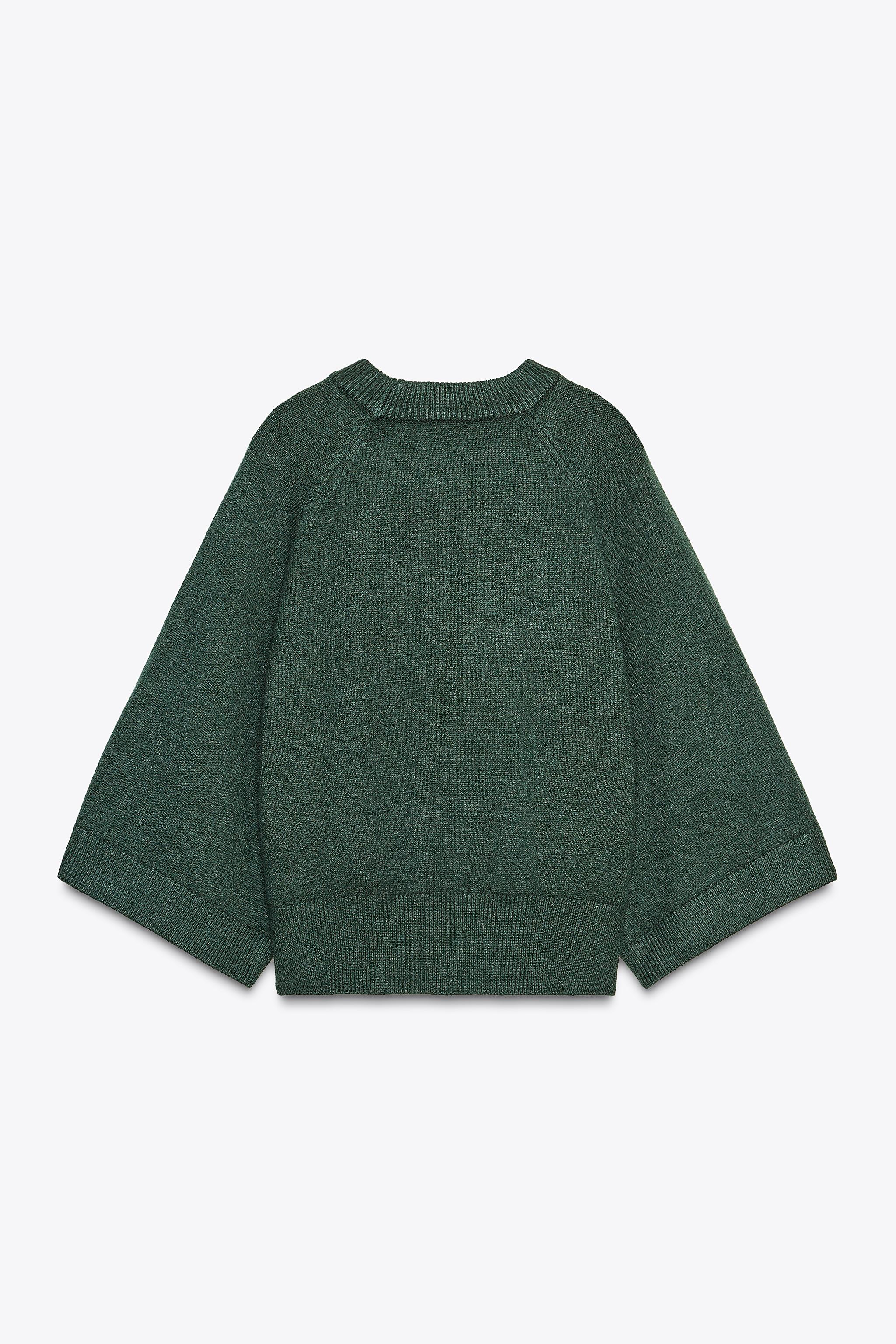 WIDE SLEEVE KNIT JUMPER