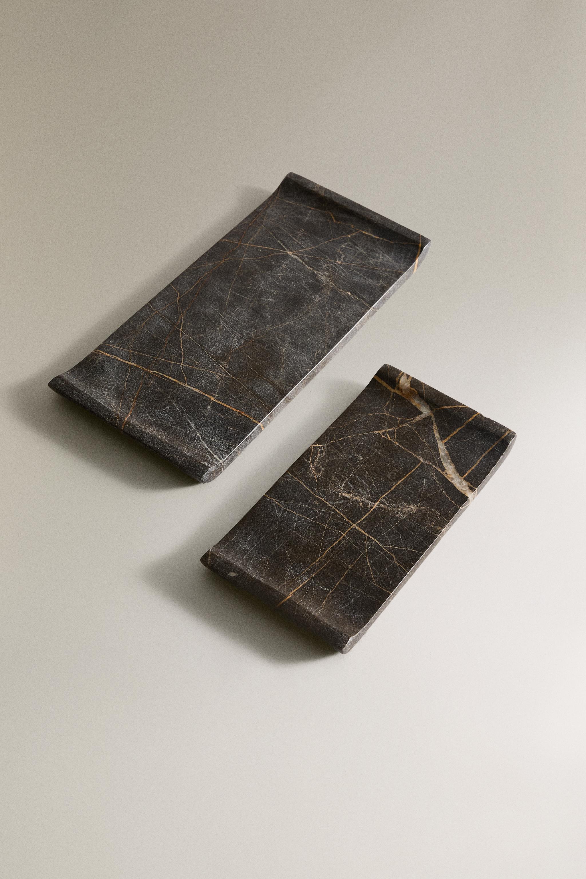 MARBLE TRAY — Khaki