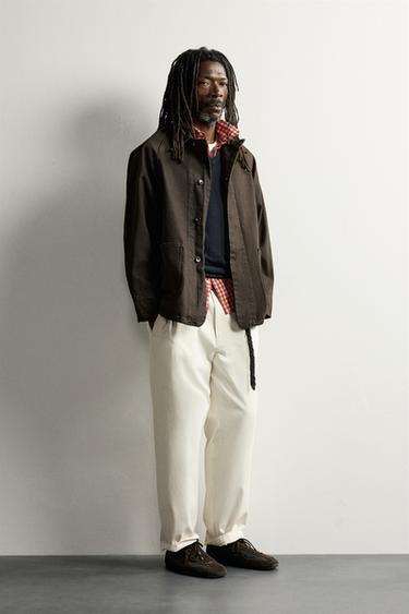 КОЖАНЫЕ КРОССОВКИ AARON LEVINE X ZARA — Черный от Zara — изображение 0