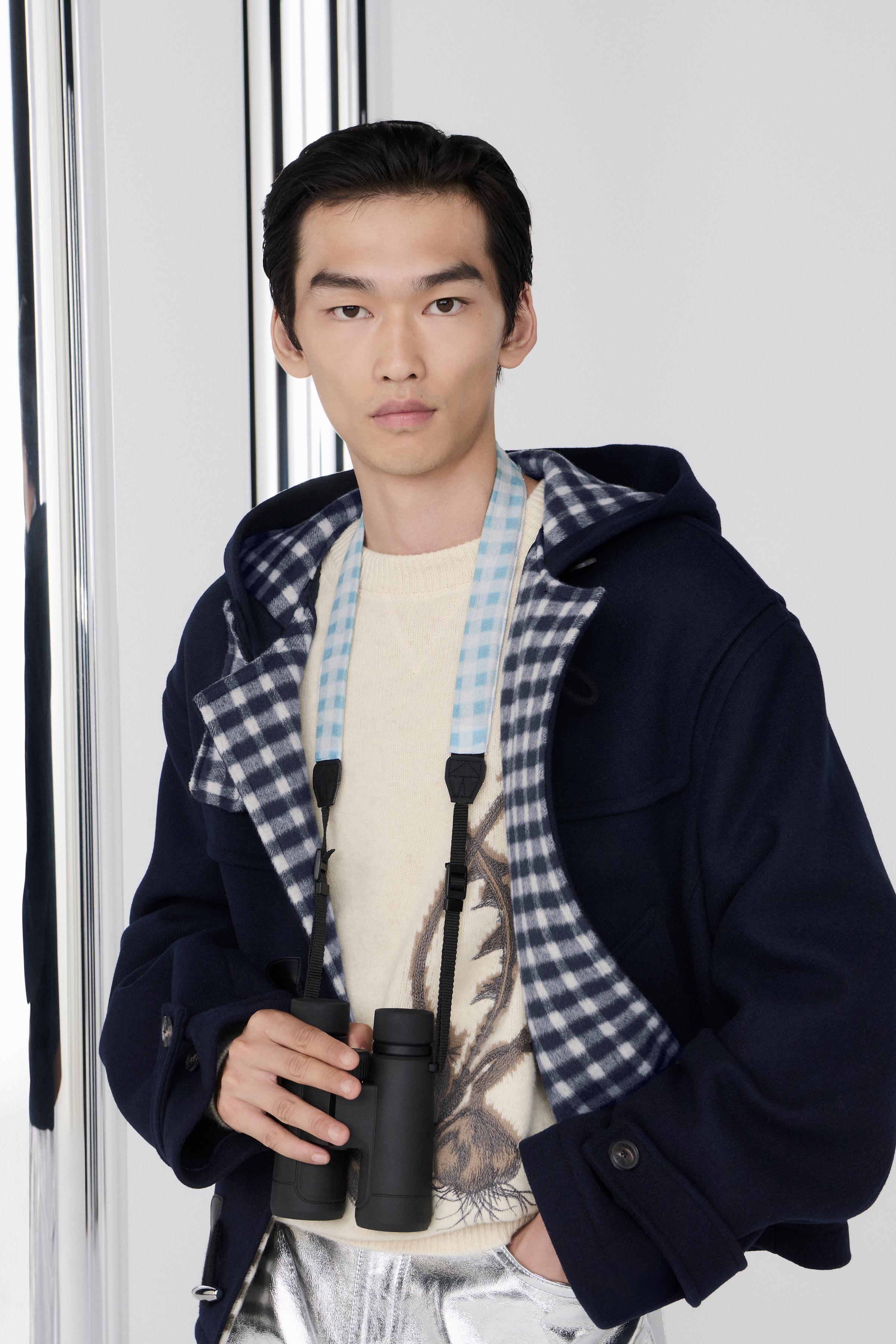 MANTEAU COURT FIT 100% LAINE