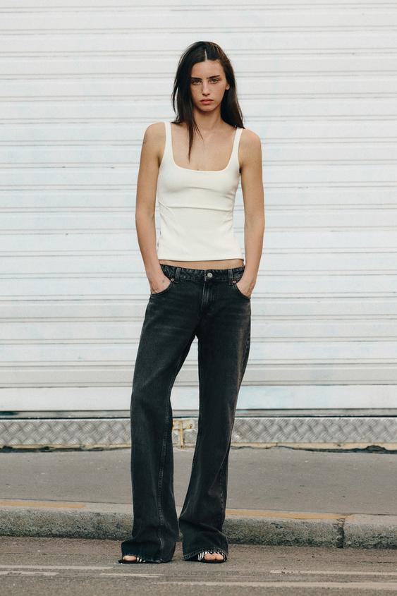 КОРСЕТНЫЙ ТОП STRETCH — БЕЛЫЙ от Zara — изображение 0