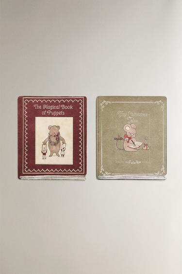 ENSEMBLE CARTES POSTALES ENFANT ANIMAUX NOËL (ENSEMBLE DE 2) - Multicolore de Zara - Image 0