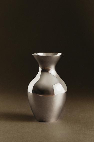 スモール ブラス ベースシルバーZaraのスモール ブラス ベース - シルバー