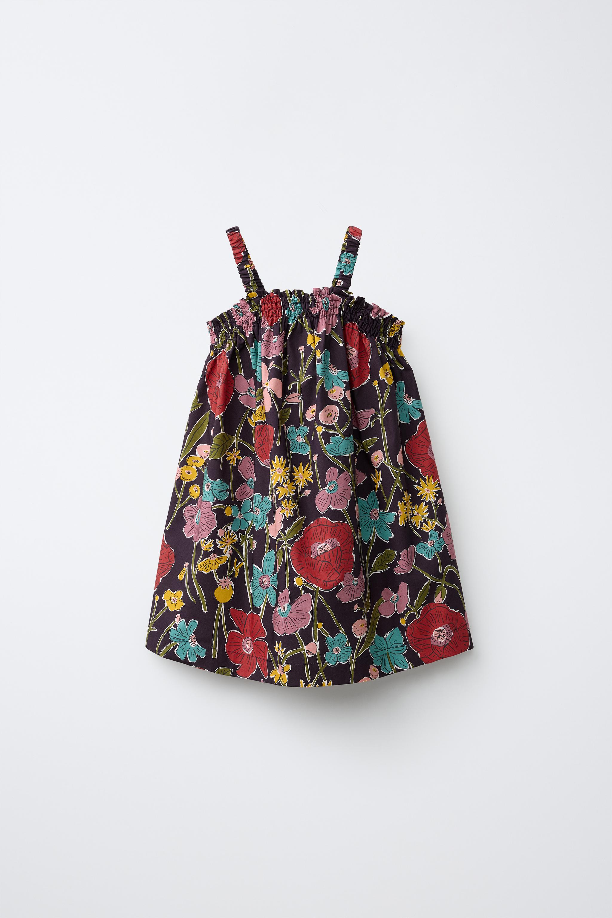 Детские платья Zara FLORAL PRINT DRESS MADE WITH LIBERTY FABRIC