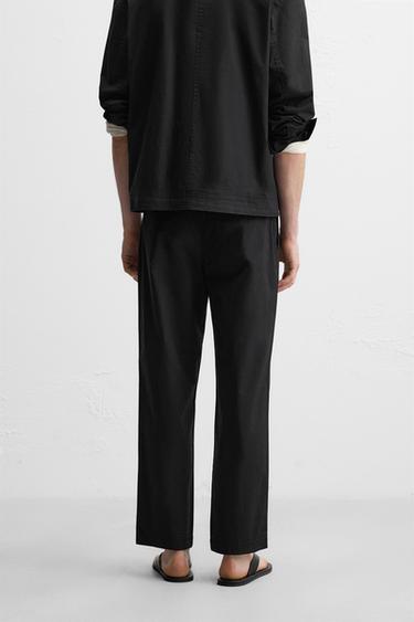 STRAIGHT-LEG TROUSERS - Black by Zara - Image 2