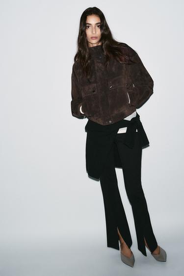 BOOTCUT LEGGINGS - Black by Zara
