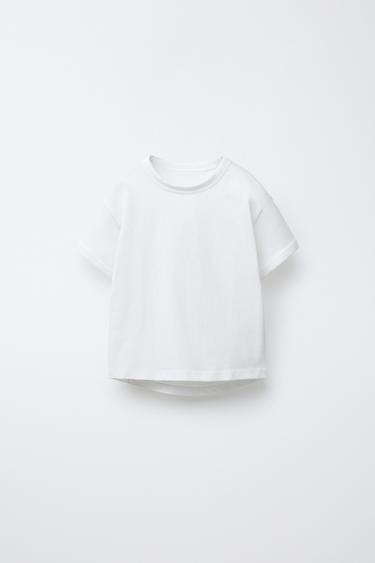 PLAIN T-SHIRT - White by Zara