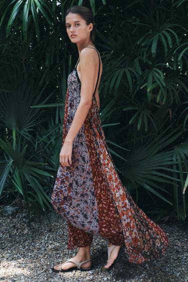 VESTIDO ESTAMPADO ZW COLLECTION - Multicolor de Zara