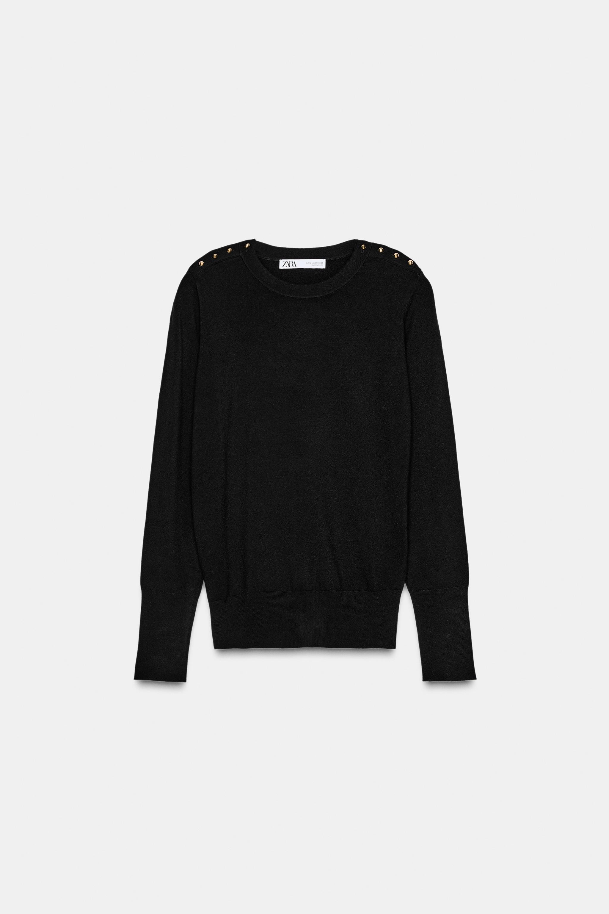 BUTTON KNIT JUMPER