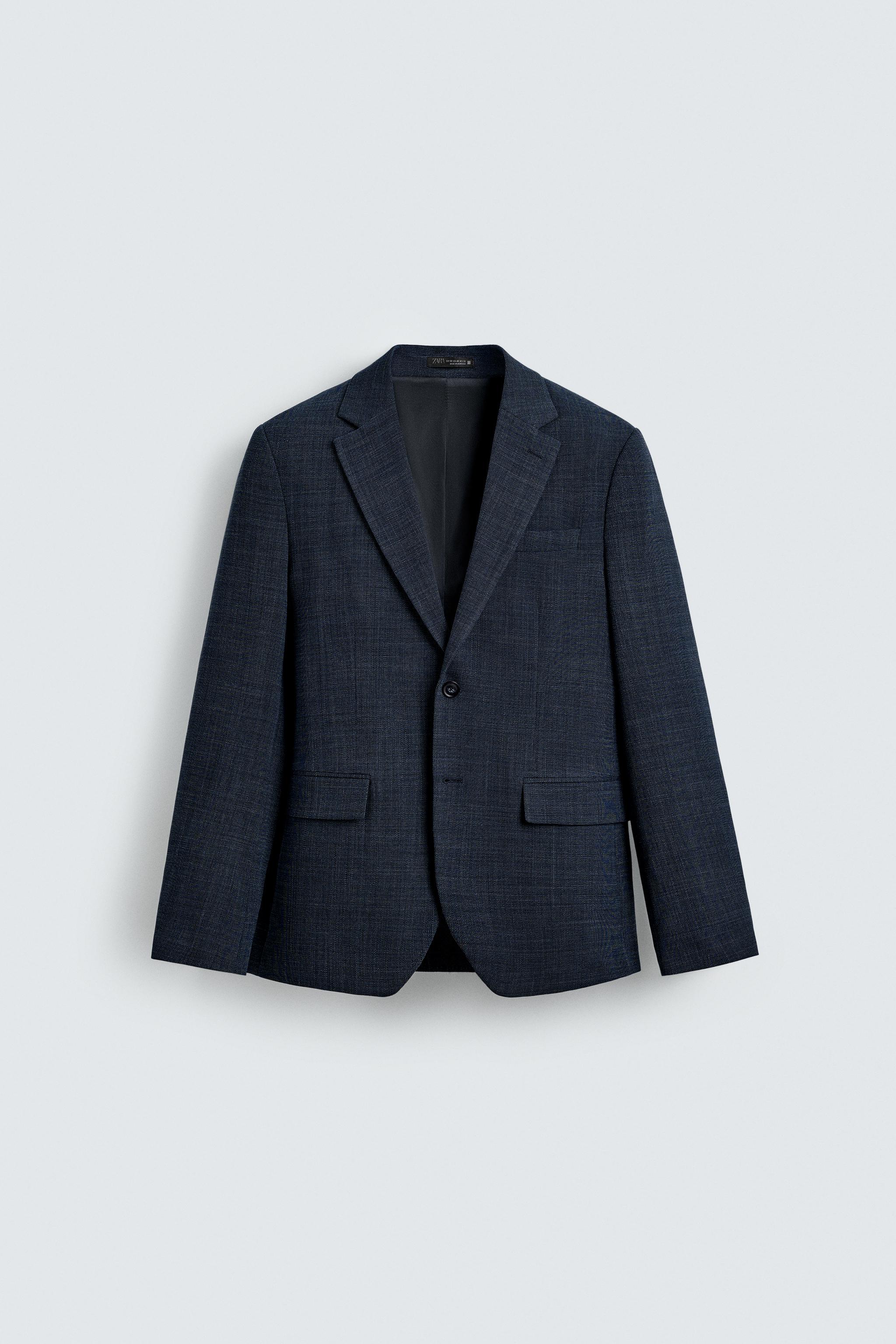 ZARA グレー スーツ (EUR 54) ZARA ストレート ブレザー グレー XS オーバーサイズ