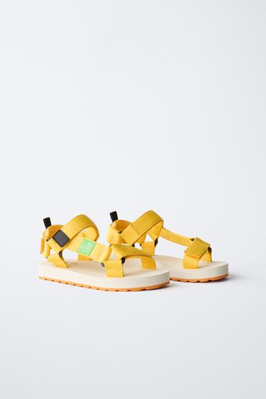 TECHNICAL SANDALS - Yellow by Zara - Image 1