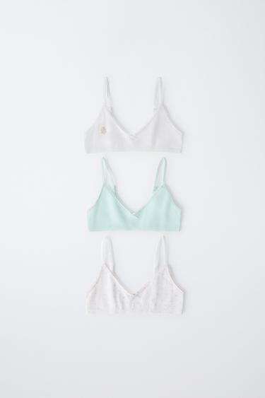 9-14 TUỔI/ SET 3 ÁO LÓT PATCHWORK - Nhiều màu từ Zara