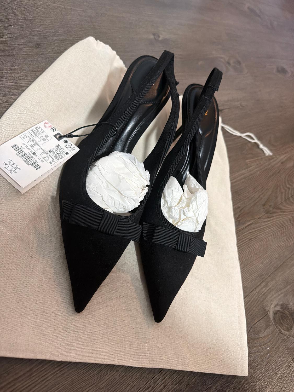 FABRIC BOW HEELS - Image 2
