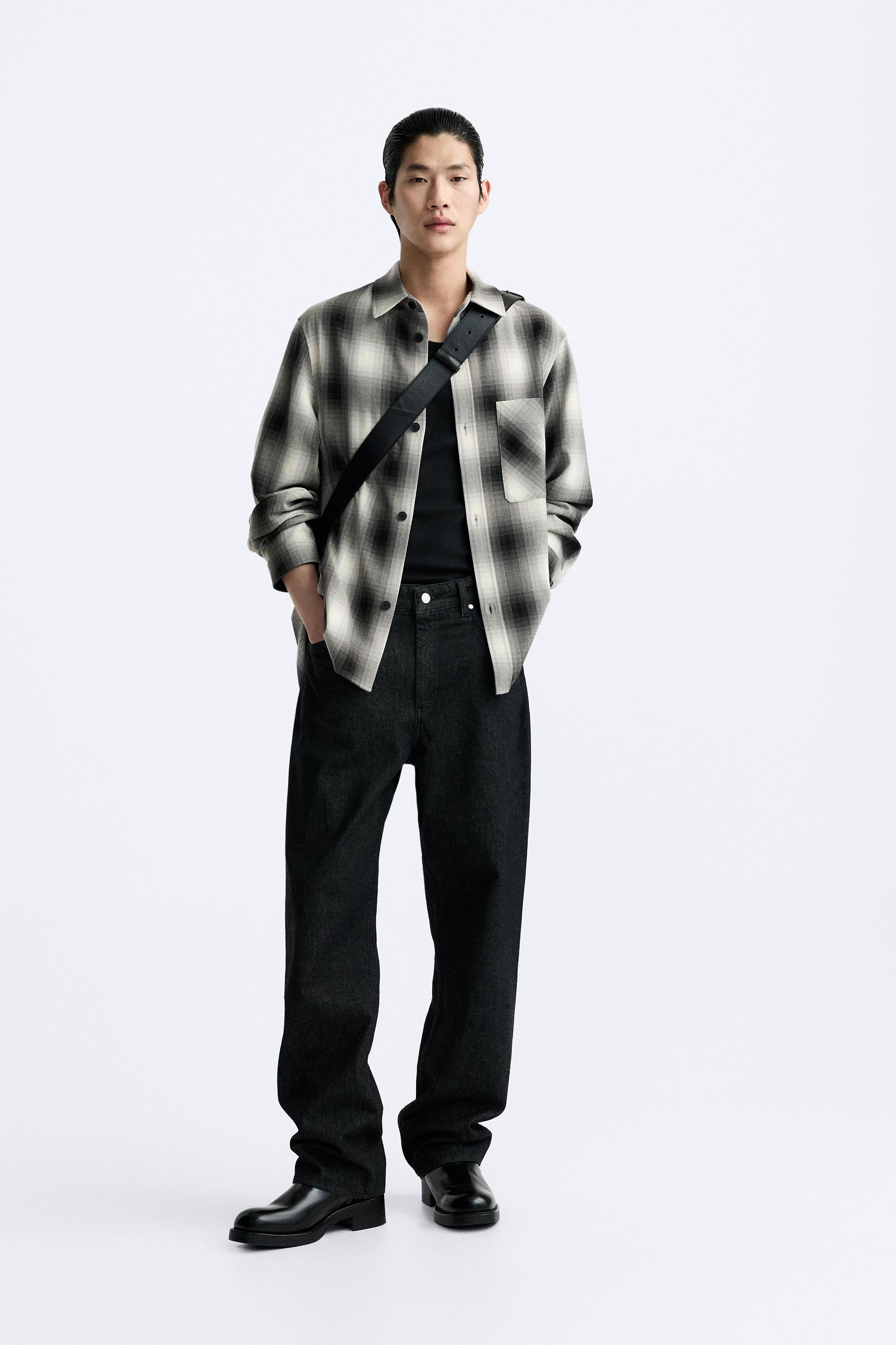 Zara gingham clearance shirt