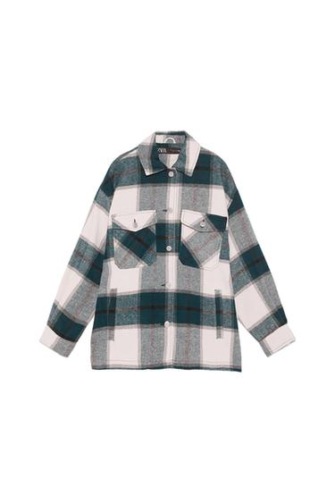 PLAID OVERSHIRT
