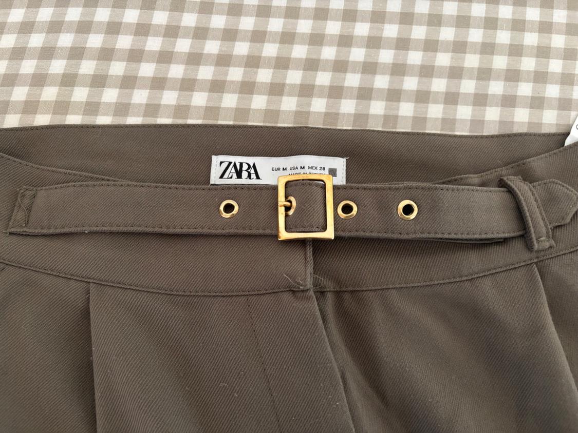 HIGH-WAIST CARGO TROUSERS - Image 5