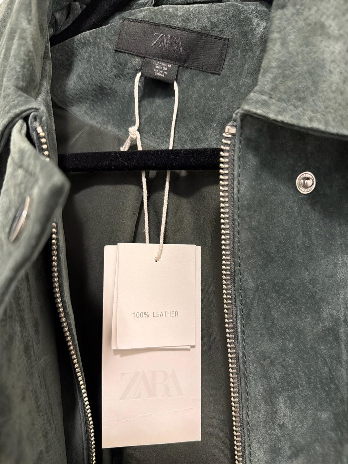 100% SUEDE LEATHER JACKET - Image 4