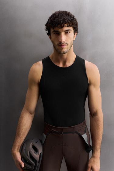 DÉBARDEUR DE CYCLISME X O GRAN CAMIÑO - Noir de Zara - Image 4