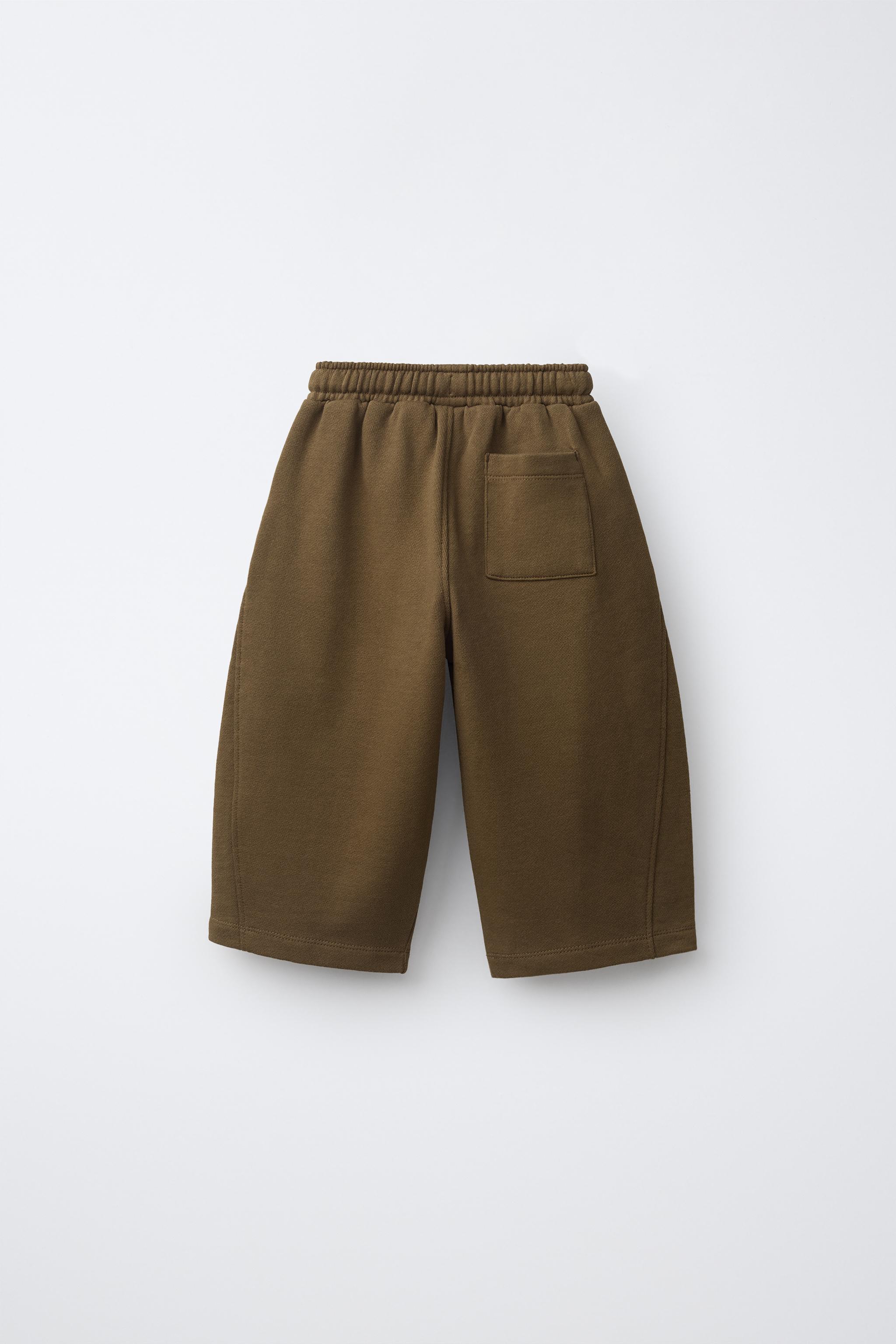 SOLID BALLOON PANTS — Ocher