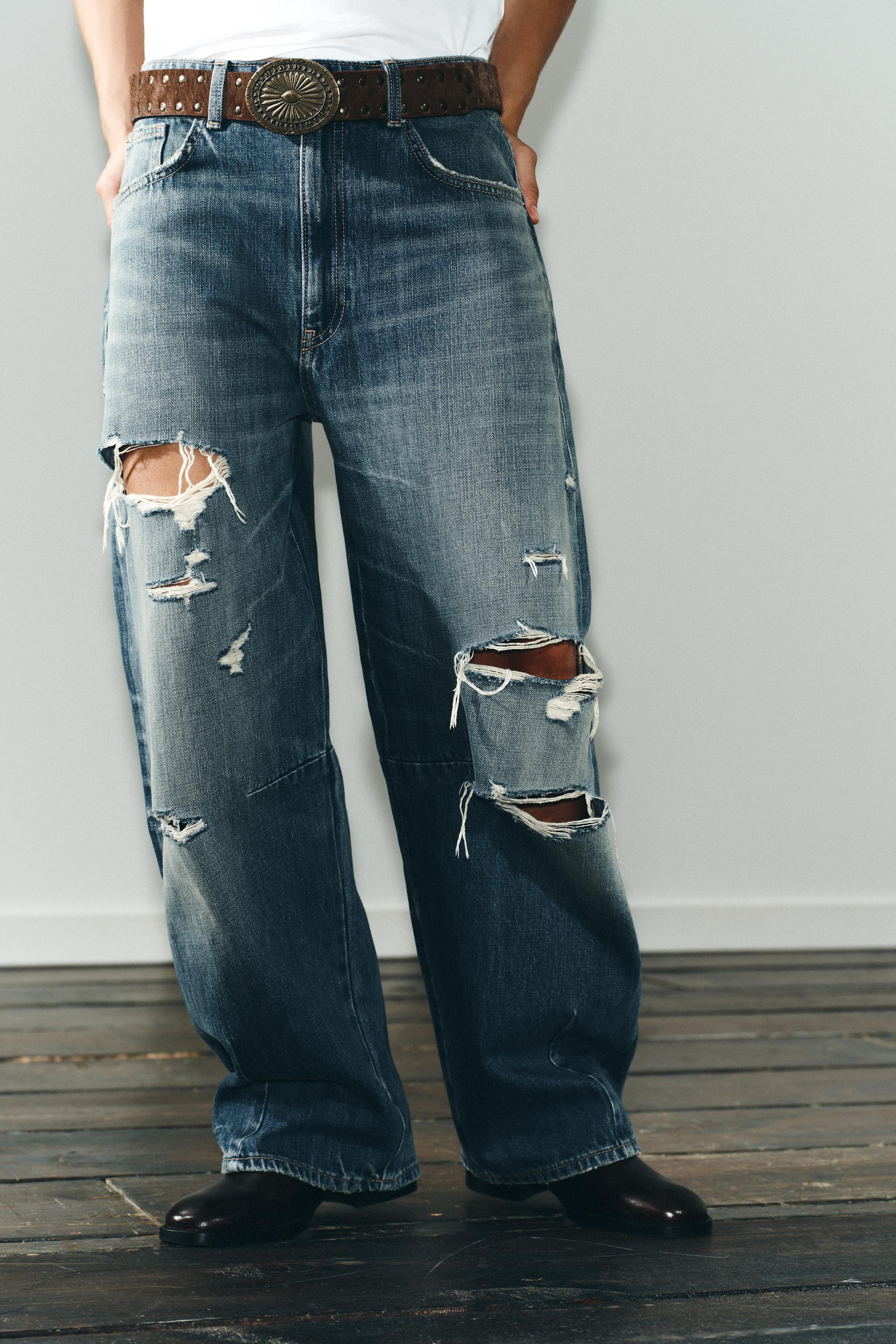 リップドジーンズ - レディース | ZARA 日本