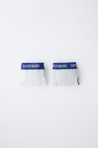 6-14 YEARS/ 2-PACK OF SUPER MARIO BROS © NINTENDO BOXERS - Multicoloured by Zara