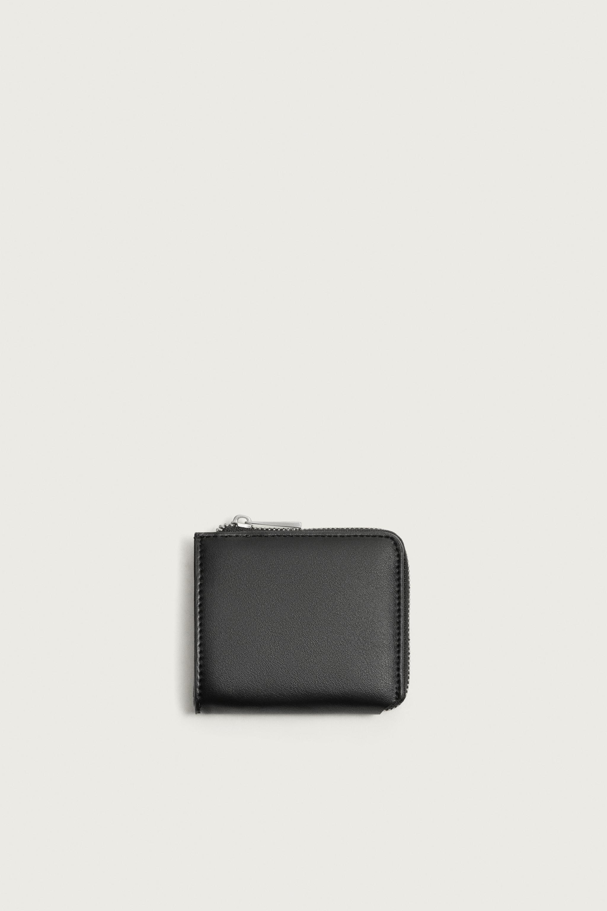 PORTA-CARTÕES LISO - Preto | ZARA Brasil