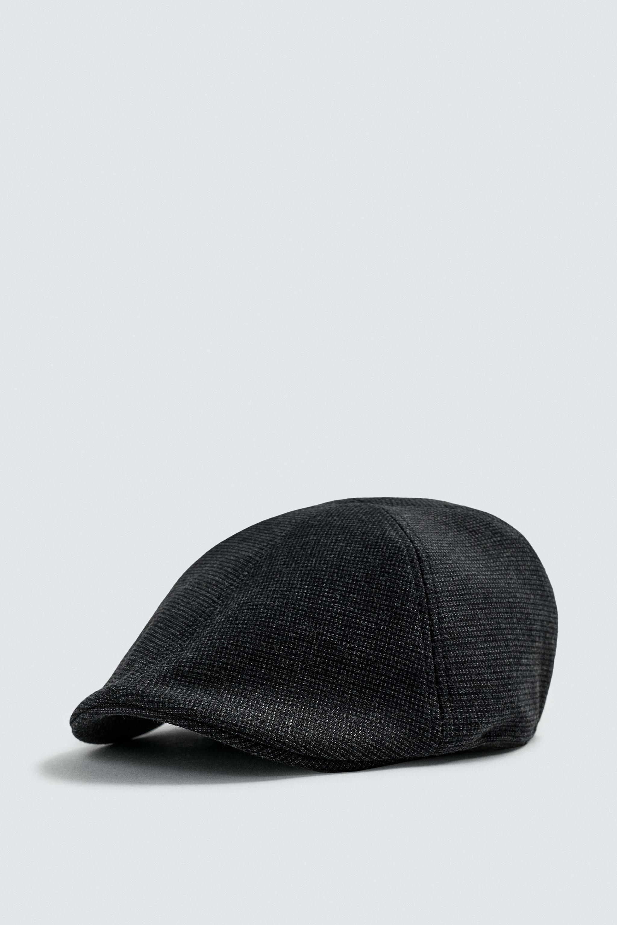 BÉRET STRUCTURÉ À CARREAUX